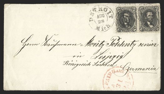 Cost of US Stamp Scott Catalog #77 - 15c 1866 Lincoln. Spink Shreves Galleries, Jul 2012, Sale 140, Lot 125