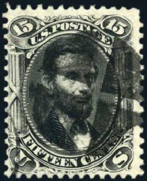 Prices of US Stamps Scott Cat. # 77: 15c 1866 Lincoln. Harmer-Schau Auction Galleries, Mar 2011, Sale 89, Lot 132
