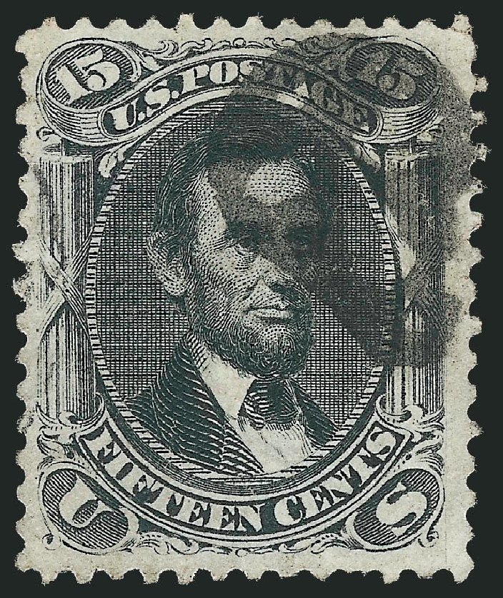 Costs of US Stamps Scott Catalog #77 - 15c 1866 Lincoln. Robert Siegel Auction Galleries, Oct 2010, Sale 995, Lot 2036