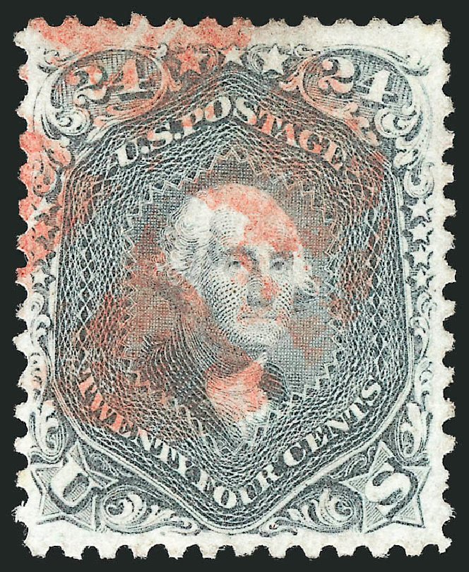 Costs of US Stamp Scott Catalog # 78: 24c 1862 Washington. Robert Siegel Auction Galleries, Mar 2014, Sale 1067, Lot 1067
