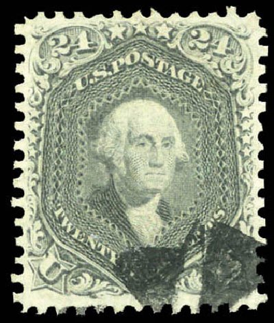 Prices of US Stamp Scott Catalogue #78: 24c 1862 Washington. Matthew Bennett International, Mar 2011, Sale 336, Lot 1158