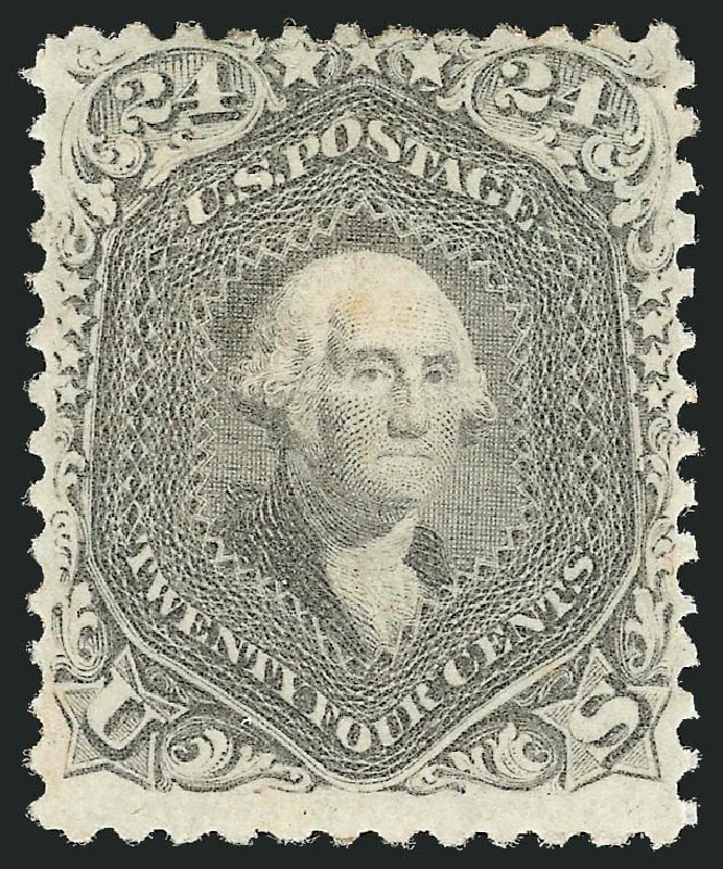 US Stamps Price Scott 78 - 1862 24c Washington. Robert Siegel Auction Galleries, Nov 2013, Sale 1057, Lot 638