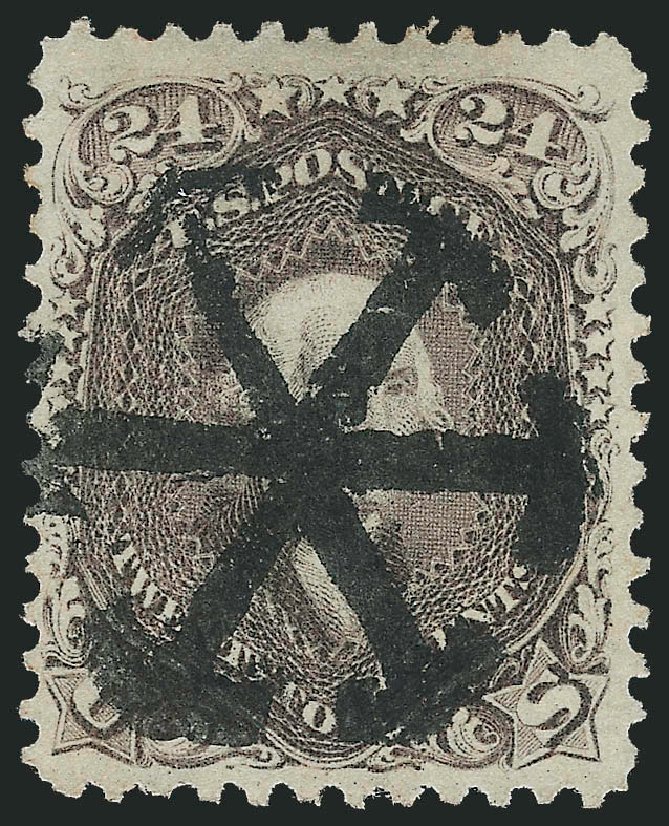 US Stamp Prices Scott # 78: 1862 24c Washington. Robert Siegel Auction Galleries, Nov 2013, Sale 1061, Lot 3488