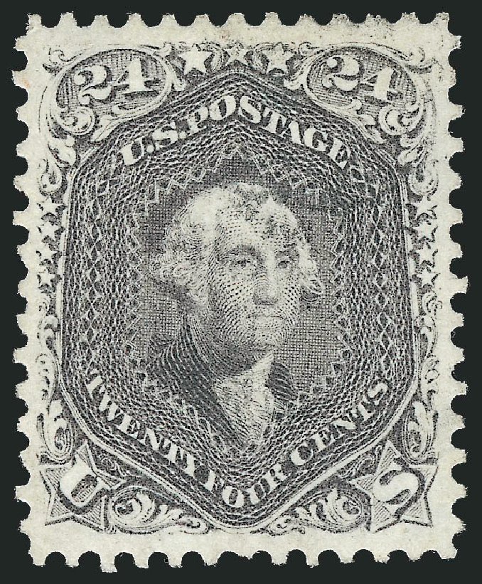 Costs of US Stamp Scott 78 - 24c 1862 Washington. Robert Siegel Auction Galleries, Apr 2014, Sale 1068, Lot 108