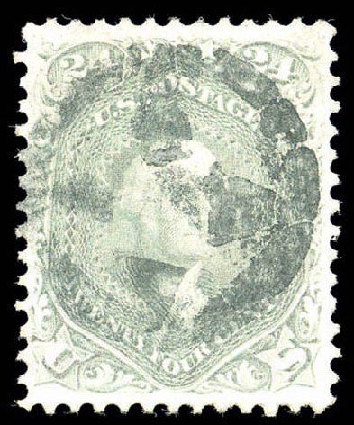 Cost of US Stamps Scott 78: 1862 24c Washington. Matthew Bennett International, Sep 2010, Sale 333, Lot 3449