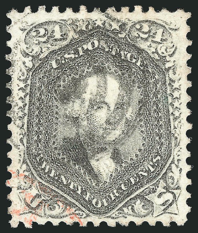 Prices of US Stamp Scott Cat. # 78: 1862 24c Washington. Robert Siegel Auction Galleries, Nov 2012, Sale 1034, Lot 89