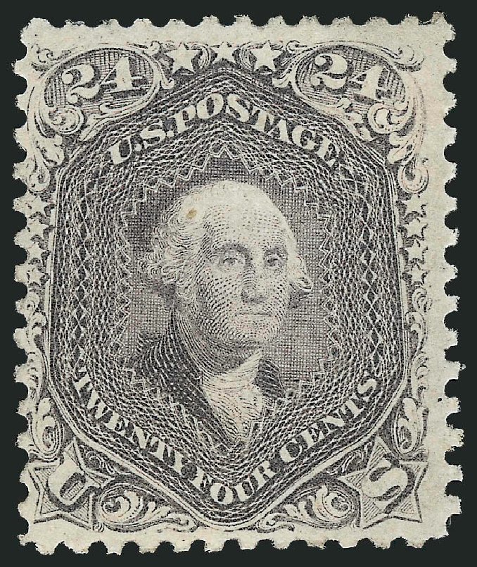 US Stamp Value Scott #78 - 24c 1862 Washington. Robert Siegel Auction Galleries, Mar 2014, Sale 1067, Lot 1060