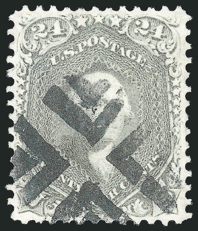 Values of US Stamps Scott 78: 1862 24c Washington. Robert Siegel Auction Galleries, Sep 2014, Sale 1078, Lot 190