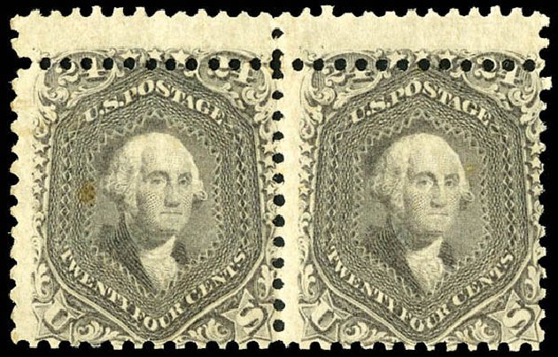 Price of US Stamps Scott Catalogue # 78 - 24c 1862 Washington. Matthew Bennett International, Dec 2008, Sale 330, Lot 1521