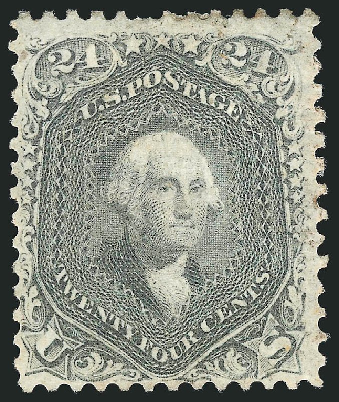Cost of US Stamp Scott #78: 1862 24c Washington. Robert Siegel Auction Galleries, Oct 2011, Sale 1014, Lot 1221