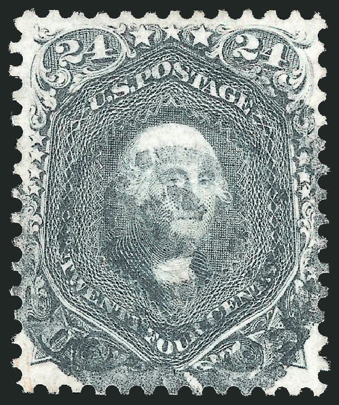 US Stamp Prices Scott 78 - 1862 24c Washington. Robert Siegel Auction Galleries, Jun 2012, Sale 1024, Lot 134