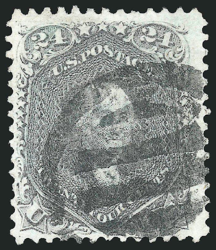 Values of US Stamps Scott Catalog # 78 - 1862 24c Washington. Robert Siegel Auction Galleries, Mar 2014, Sale 1067, Lot 1064