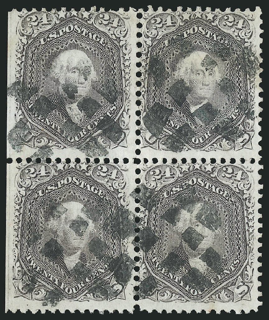 Costs of US Stamp Scott Catalog 78: 24c 1862 Washington. Robert Siegel Auction Galleries, Nov 2014, Sale 1084, Lot 3234