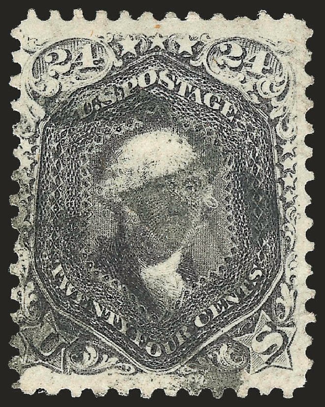 US Stamps Prices Scott # 78 - 24c 1862 Washington. Robert Siegel Auction Galleries, Jun 2010, Sale 992, Lot 2135