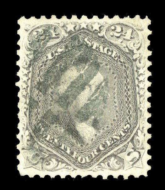 Price of US Stamp Scott Cat. #78: 24c 1862 Washington. Spink Shreves Galleries, May 2014, Sale 148, Lot 105