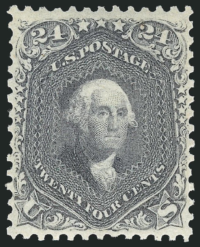 Cost of US Stamp Scott Cat. #78: 24c 1862 Washington. Robert Siegel Auction Galleries, Apr 2015, Sale 1096, Lot 152