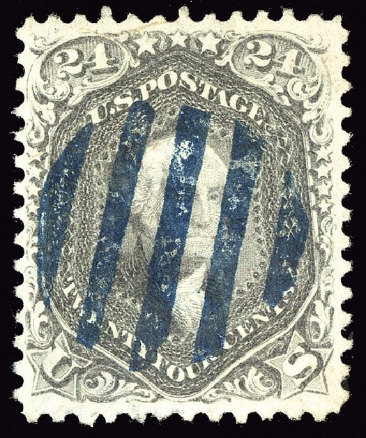 Prices of US Stamps Scott Cat. #78 - 1862 24c Washington. Spink Shreves Galleries, May 2014, Sale 148, Lot 102