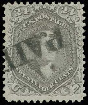 Price of US Stamp Scott Cat. 78: 24c 1862 Washington. H.R. Harmer, Jun 2013, Sale 3003, Lot 1083
