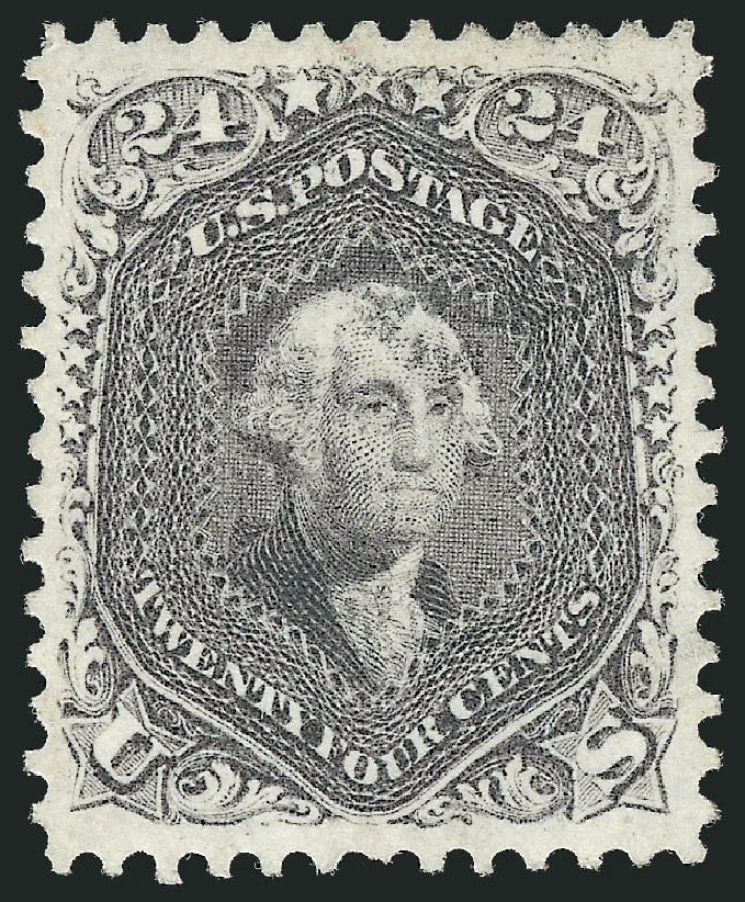 Costs of US Stamps Scott #78: 1862 24c Washington. Robert Siegel Auction Galleries, Jun 2012, Sale 1024, Lot 133