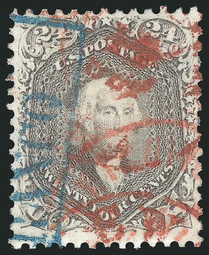 US Stamps Price Scott Cat. 78: 24c 1862 Washington. Robert Siegel Auction Galleries, Mar 2014, Sale 1067, Lot 1063