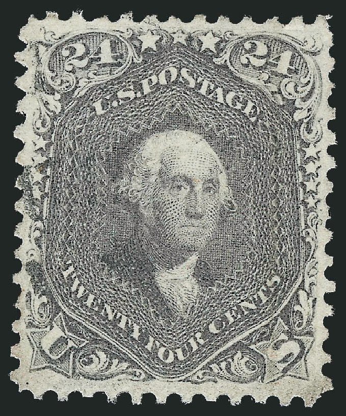 Costs of US Stamp Scott Catalogue # 78: 1862 24c Washington. Robert Siegel Auction Galleries, Nov 2014, Sale 1084, Lot 3233