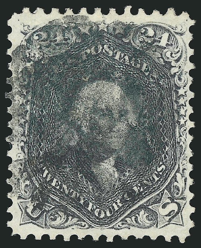 US Stamp Prices Scott Catalog 78: 24c 1862 Washington. Robert Siegel Auction Galleries, Apr 2015, Sale 1096, Lot 153