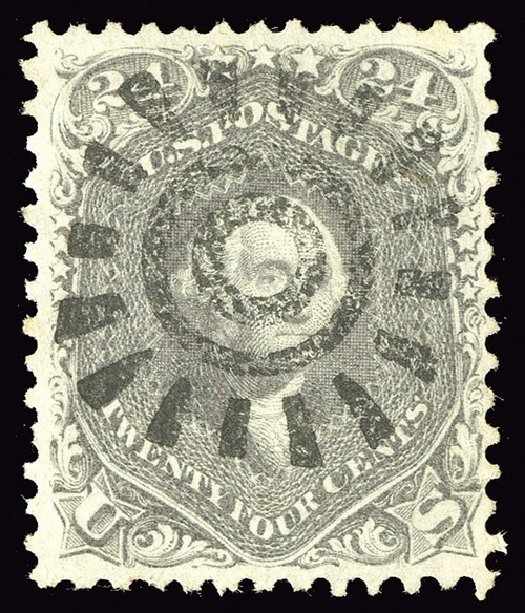 Prices of US Stamps Scott Catalogue # 78 - 1862 24c Washington. Spink Shreves Galleries, May 2014, Sale 148, Lot 106