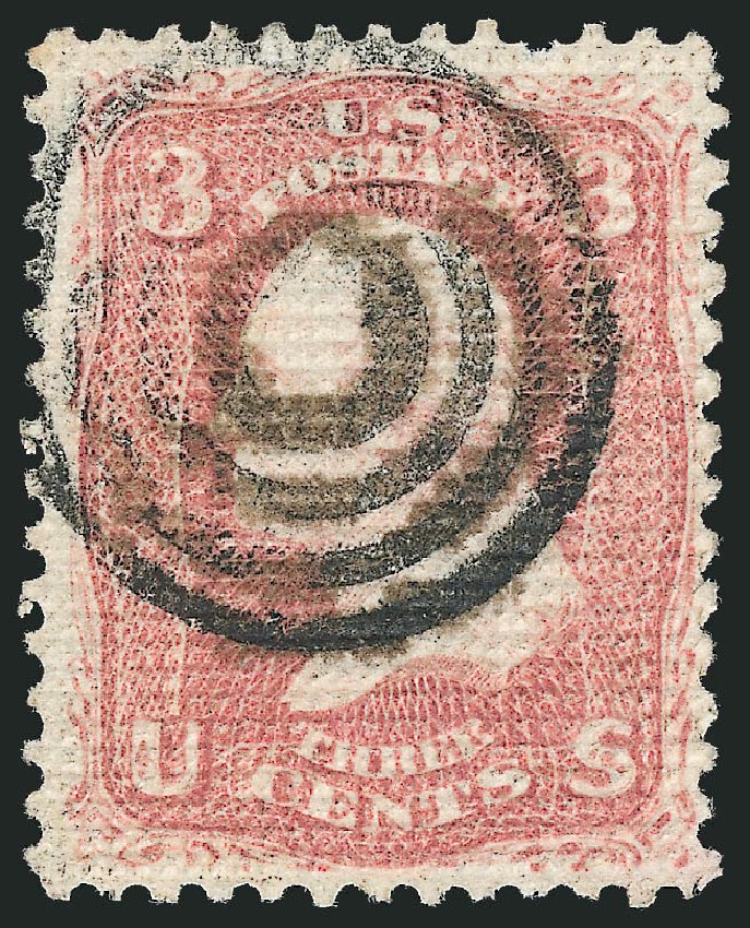Prices of US Stamps Scott Catalogue # 79: 3c 1867 Washington Grill. Robert Siegel Auction Galleries, Oct 2010, Sale 997, Lot 5368