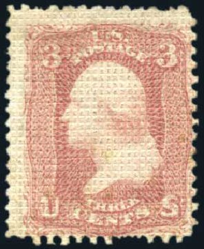 Prices of US Stamp Scott Catalog # 79: 1867 3c Washington Grill. Harmer-Schau Auction Galleries, Aug 2011, Sale 90, Lot 1219