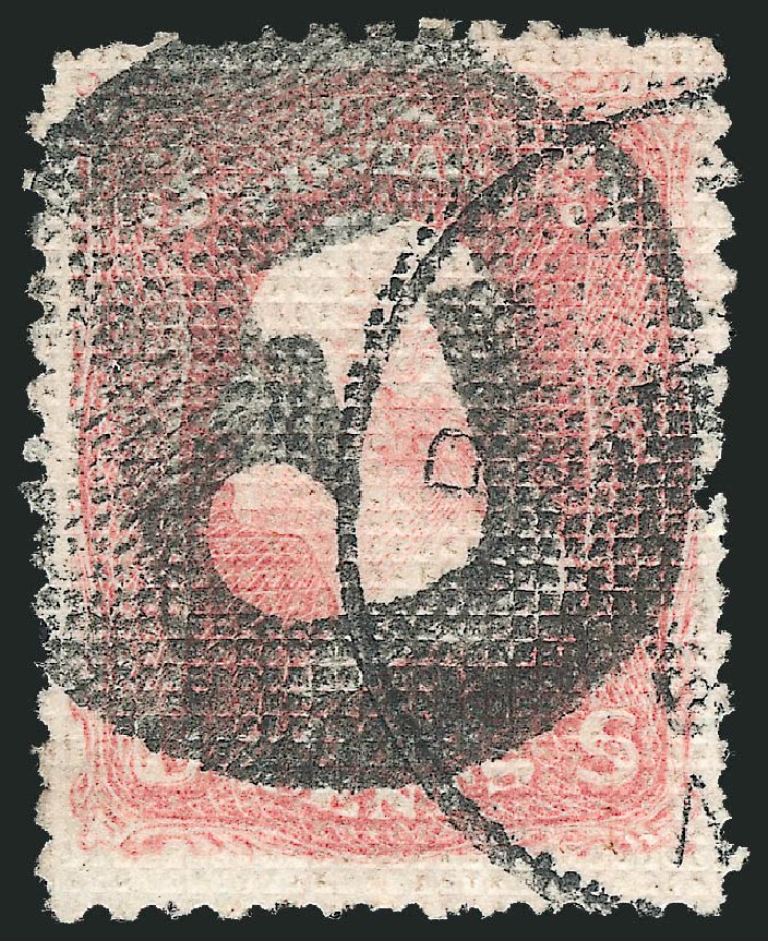 Price of US Stamp Scott Catalogue # 79 - 3c 1867 Washington Grill. Robert Siegel Auction Galleries, Apr 2010, Sale 984, Lot 314