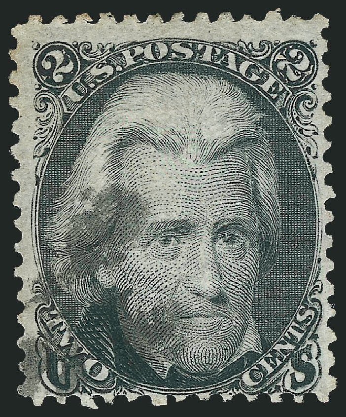 Costs of US Stamp Scott #84 - 1867 2c Jackson Grill. Robert Siegel Auction Galleries, Dec 2008, Sale 967, Lot 4187