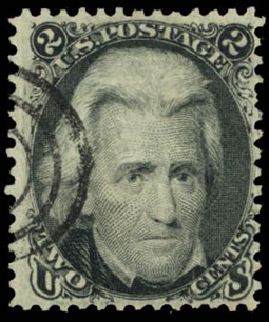 Prices of US Stamp Scott Catalogue #84 - 2c 1867 Jackson Grill. Daniel Kelleher Auctions, Oct 2014, Sale 660, Lot 2110
