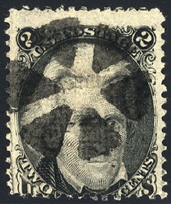 Prices of US Stamp Scott Catalog #84 - 2c 1867 Jackson Grill. Cherrystone Auctions, Jan 2008, Sale 200801, Lot 1081