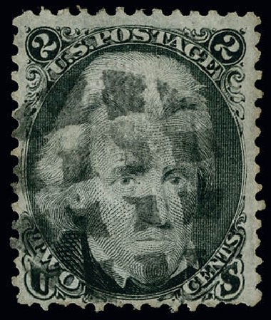 Cost of US Stamp Scott Catalog # 84: 2c 1867 Jackson Grill. Matthew Bennett International, Jun 2008, Sale 328, Lot 565