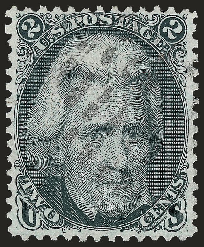 Cost of US Stamp Scott Catalogue # 84 - 2c 1867 Jackson Grill. Robert Siegel Auction Galleries, Sep 2009, Sale 976, Lot 1382