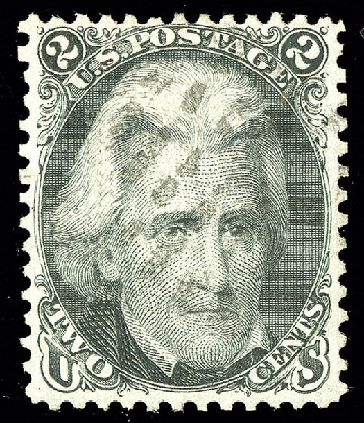 Price of US Stamp Scott Catalogue # 84 - 1867 2c Jackson Grill. Spink Shreves Galleries, May 2014, Sale 148, Lot 112