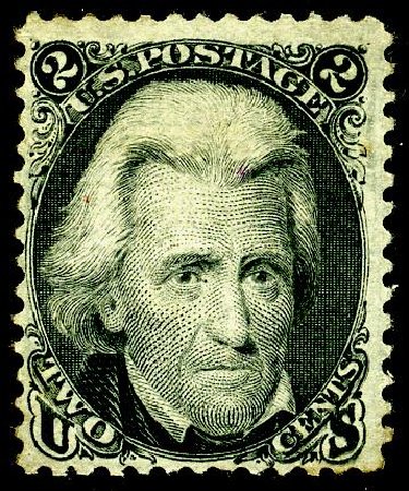 Cost of US Stamps Scott Cat. 84: 1867 2c Jackson Grill. Matthew Bennett International, May 2008, Sale 327, Lot 83