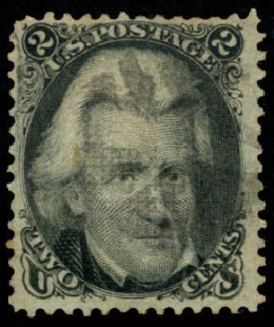 US Stamps Prices Scott Catalogue # 85B - 2c 1868 Jackson Grill. Daniel Kelleher Auctions, Sep 2013, Sale 639, Lot 3197