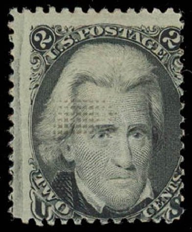 Prices of US Stamps Scott Cat. #85B: 2c 1868 Jackson Grill. Daniel Kelleher Auctions, Oct 2011, Sale 626, Lot 108