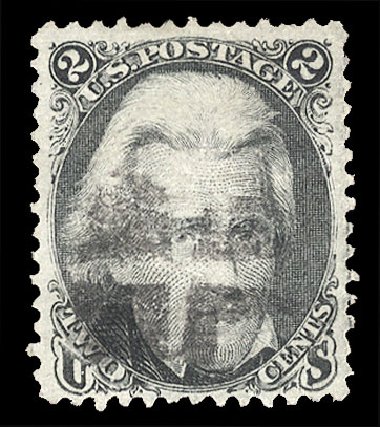 Prices of US Stamps Scott Cat. 85B - 2c 1868 Jackson Grill. Cherrystone Auctions, Apr 2012, Sale 201204, Lot 59