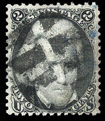 Prices of US Stamp Scott # 85B - 2c 1868 Jackson Grill. Cherrystone Auctions, May 2015, Sale 201505, Lot 10