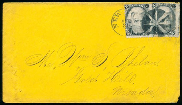 US Stamp Prices Scott Catalogue #85B - 1868 2c Jackson Grill. Schuyler J. Rumsey Philatelic Auctions, Apr 2015, Sale 60, Lot 1820