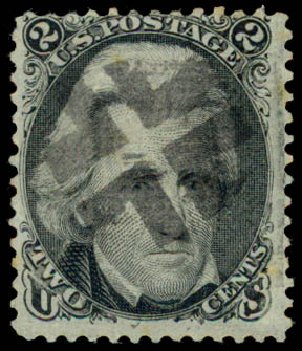 Prices of US Stamp Scott Cat. # 85B: 2c 1868 Jackson Grill. Daniel Kelleher Auctions, May 2015, Sale 669, Lot 2531