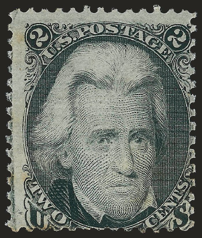 Prices of US Stamp Scott #85B - 2c 1868 Jackson Grill. Robert Siegel Auction Galleries, Dec 2009, Sale 982, Lot 5241