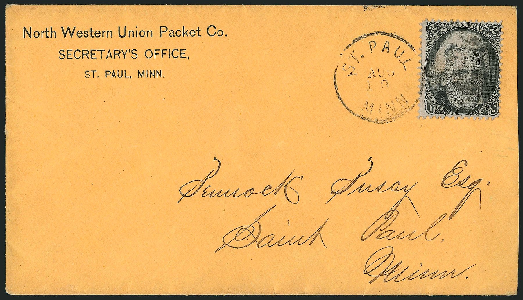 Costs of US Stamp Scott Catalogue 85B - 2c 1868 Jackson Grill. Robert Siegel Auction Galleries, Sep 2010, Sale 993, Lot 481