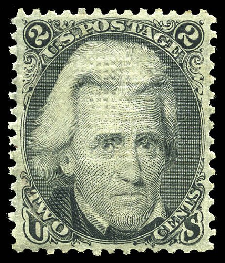 US Stamps Prices Scott Catalog 85B: 2c 1868 Jackson Grill. Matthew Bennett International, Sep 2012, Sale 345, Lot 114
