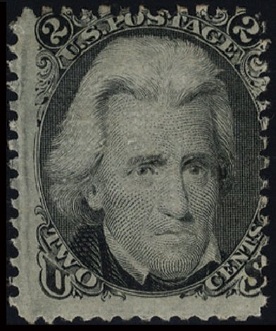 Cost of US Stamps Scott Cat. 85B: 2c 1868 Jackson Grill. Cherrystone Auctions, Nov 2010, Sale 201011, Lot 84