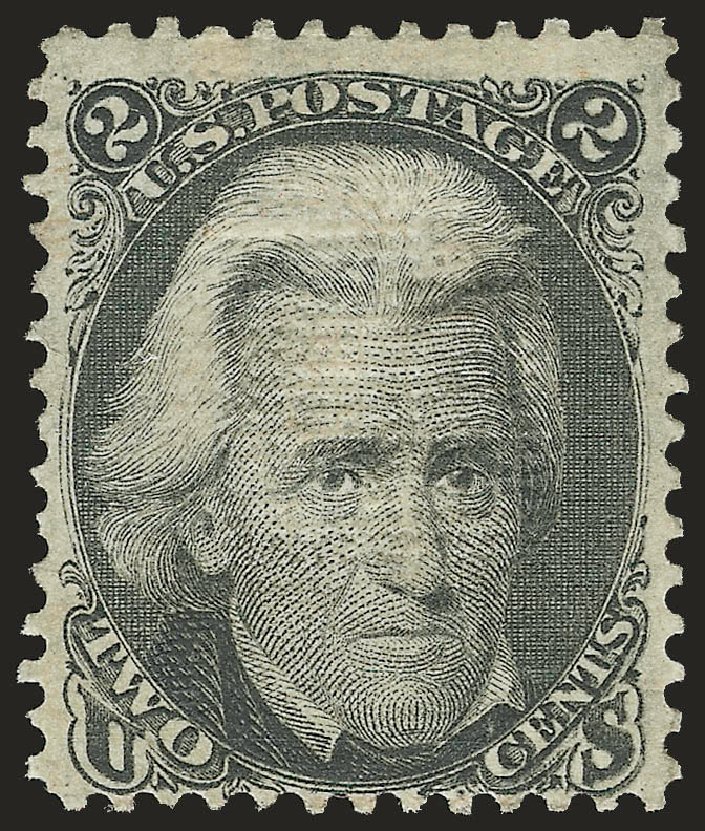 Price of US Stamp Scott Catalog #85B: 2c 1868 Jackson Grill. Robert Siegel Auction Galleries, Apr 2009, Sale 972, Lot 3084
