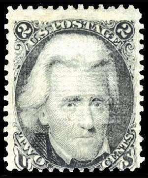 US Stamp Price Scott Catalogue #85B - 1868 2c Jackson Grill. Cherrystone Auctions, Mar 2008, Sale 200803, Lot 115