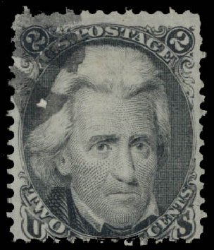 Value of US Stamp Scott Cat. #85B - 2c 1868 Jackson Grill. Daniel Kelleher Auctions, May 2015, Sale 669, Lot 2532